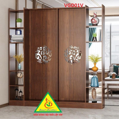 TỦ KỆ TRANG TRÍ KIÊM VÁCH NGĂN VGD03V 