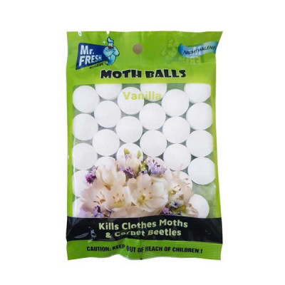 Gói 30 Viên Băng Phiến Để Tủ Quần Áo Long Não Thơm Đuổi Côn Trùng Gián Chuột Kiến Hiệu Quả HƯƠNG CHANH