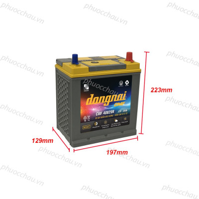 Bình Ắc Quy 12V-35AH, Ắc Quy Dong Nai CMF 40B20R/L