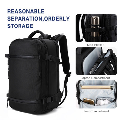 Balo du lịch cỡ lớn OZUKO chống thấm nước tiện dụng cho nam