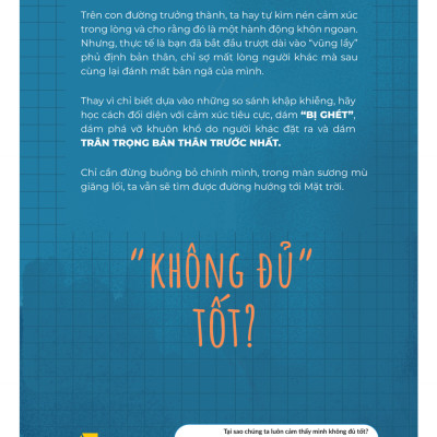 Tại Sao Chúng Ta Luôn Cảm Thấy Mình Không Đủ Tốt? - Tôn Tinh - Hoàng Võ dịch - (bìa mềm)