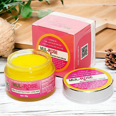 Kem nghệ đa năng Mulrose 30g Dưỡng da, giảm mụn, mờ thâm, se khít lỗ chân lông, chàm sữa, hăm, bị bỏng, vết thương hở.. Mul Rose [Chính Hãng]