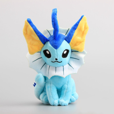 Gấu bông pokemon Eevee (eevui) Vaporeon hệ nước (20cm--->30cm) nguyên tem nguyên tag xịn mịn đẹp hàng cao cấp, an toàn cho trẻ nhỏ