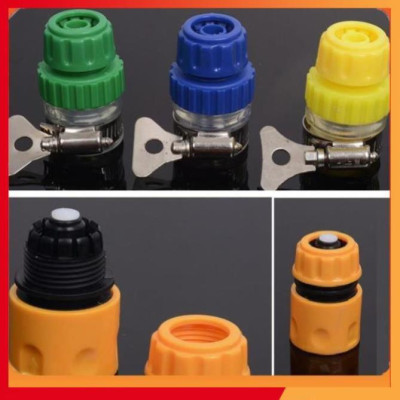 Bộ dây vòi xịt nước rửa xe, tưới cây . tăng áp 3 lần, loại 7m, 10m 206587 cút sập, nối PE 