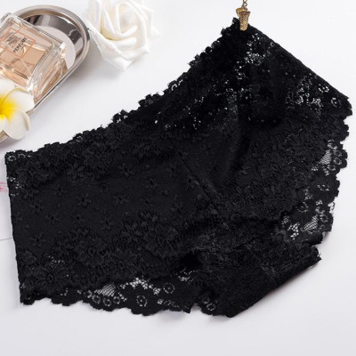 Combo 5 quần lót ren nữ cao cấp gợi cảm dáng quần bản lớn mặc váy không lo hằn