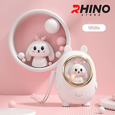 Máy sưởi ấm mini chạy pin cầm tay đèn LED Rhino W301, 3 mức độ nhiệt, Làm ấm nhanh - Hàng chính hãng