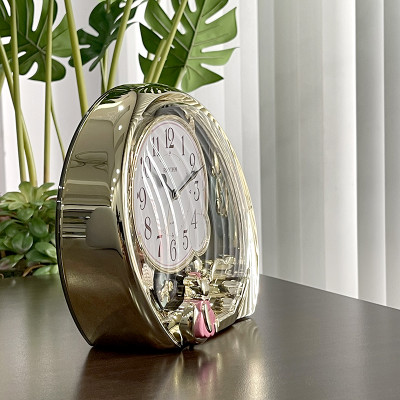 Đồng hồ Rhythm 4SE504WR18 Kt 18.0 x 20.0 x 9.0cm, 740g Vỏ nhựa. Dùng Pin.