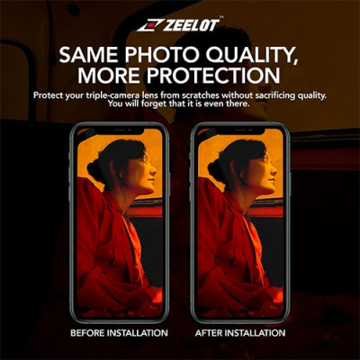 Dán Camera cường lực Zeelot iP 11/11 Pro/11 Pro Max - Hàng chính hãng