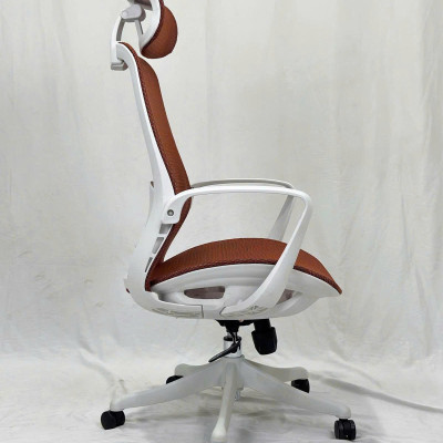 Ghế văn phòng lưng lưới có tựa đầu chống đau vai gáy giảm đau lưng CM4558-2M Nội thất Capta Ghế làm việc hỗ trợ cột sống chân xoay nhựa nâng hạ ngã gật gù thư giãn office chair hcm