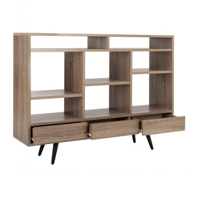 Giá sách hiện đại bằng gỗ công nghiệp MDF thiết kế đẹp SMLIFE Barbarian