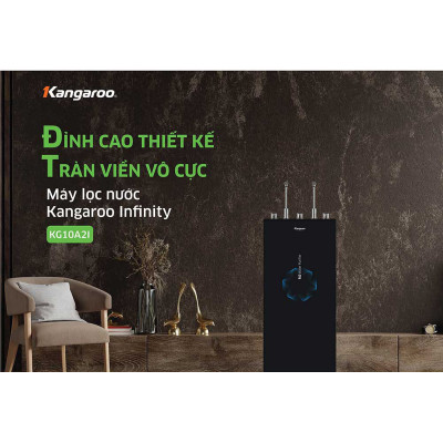 Máy lọc nước Kangaroo RO nóng lạnh Infinity KG10A2I - Hàng chính hãng
