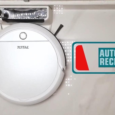 MÁY HÚT BỤI TỰ ĐỘNG (500~600PA) DÙNG PIN (KÈM 1 SẠC) TOTAL TVCRR30201 - HÀNG CHÍNH HÃNG