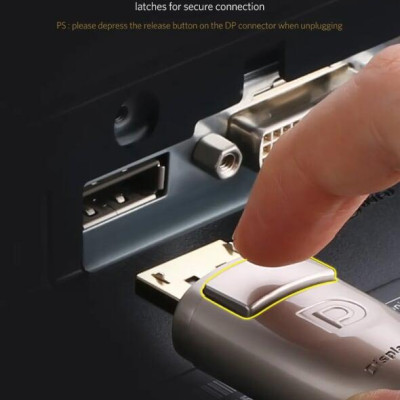 Ugreen UG40433DP111TK 1.5M Màu Đen Cáp chuyển đổi Displayport 1.2 sang HDMI 2.0 cao cấp - HÀNG CHÍNH HÃNG