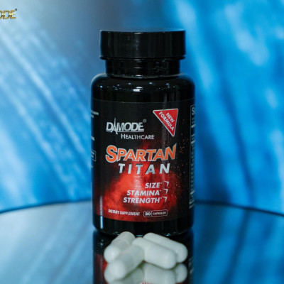 Thực phẩm chức năng hỗ trợ tăng cường sức khỏe nam giới Spartan Titan Damode lọ 30 viên