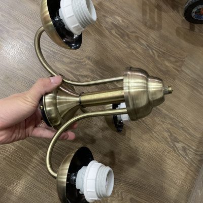 Quạt trần có đèn trang trí, cánh thép, có điều khiển từ xa, động cơ DC tiết kiệm điện