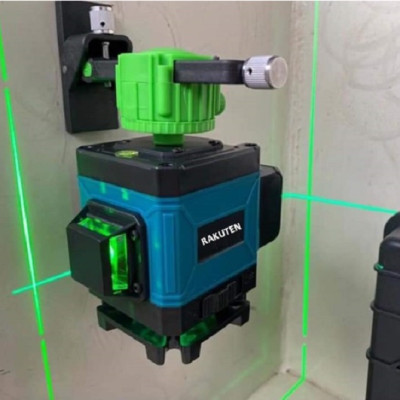 Máy cân bằng tia laser RAKUTEN 555 Máy bắn cốt, máy cân mực, Máy đánh thăng bằng laser 5 tia xanh thế hệ mới 2021
