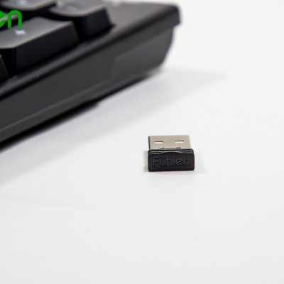 Bàn phím không dây Gaming/ Văn phòng Fuhlen L411w- Tuổi thọ 20 triệu lần nhấn, BH 2 năm,Tặng kèm pin- Hàng chính hãng
