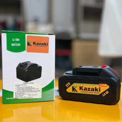 PIN 1.5AH, 2.0AH, 3.0AH, 4.0AH /21V KAZAKI (CHÂN PIN MAKITA )- HÀNG CHÍNH HÃNG