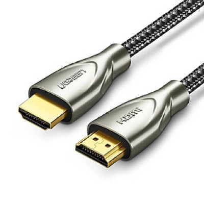 Ugreen UG50112HD131TK 10M màu Đen Cáp tín hiệu HDMI chuẩn 2.0 dây bọc lưới đầu hợp kim cao cấp - HÀNG CHÍNH HÃNG