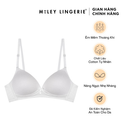 Áo Ngực Nữ Cotton Không Gọng Comfort Miley Lingerie BRW02015