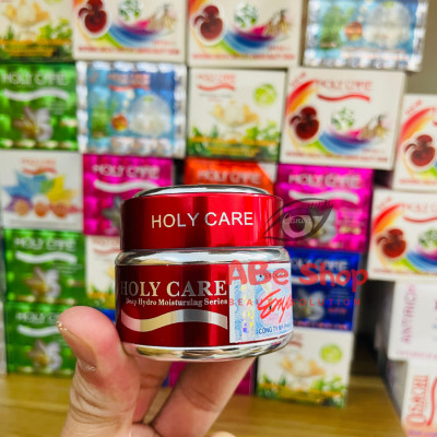 Kem HOLY CARE Đỏ 20g - WHITENING DAY AND CREAM SKIN CARE CREAM Dưỡng Trắng Da - Tái Tạo 5 in 1