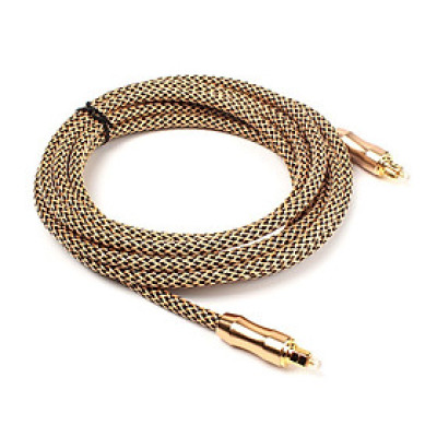 Cáp Quang Toslink Optical Đầu Mạ Vàng 24k Dài 20m - Hàng Nhập Khẩu