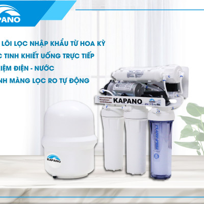 Máy lọc nước RO gia đình Kapano 10 lít/giờ RO5-USA - Hàng chính hãng