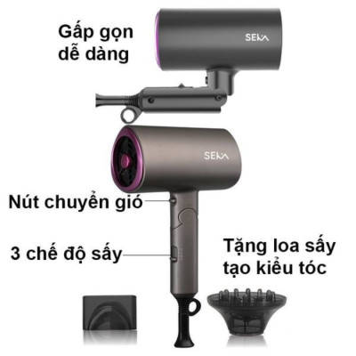 Máy Sấy Tóc SEKA SK2008 - Hàng Chính Hãng