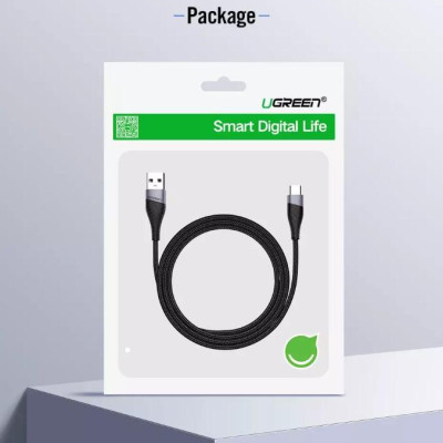 Ugreen UG60206ED022TK 2M Dây USB Type C truyền dữ liệu và sạc - HÀNG CHÍNH HÃNG