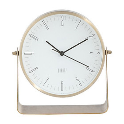 Đồng Hồ Để Bàn MIRLYN Có Gương 7 Inch 17.5X6X17.8 Cm | Index Living Mall | Nội Thất Thái Lan