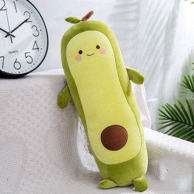 Gối ôm trái bơ dài, quả bơ dài siêu mềm mịn đáng yêu (50cm--->110cm) vải miniso mềm mịn êm ái - Thú bông trái bơ, quả bơ dài dễ thương