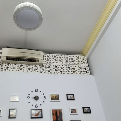 Quạt trần có đèn tranh trí cánh cụp cánh xòe với phong cách hiện đại F11