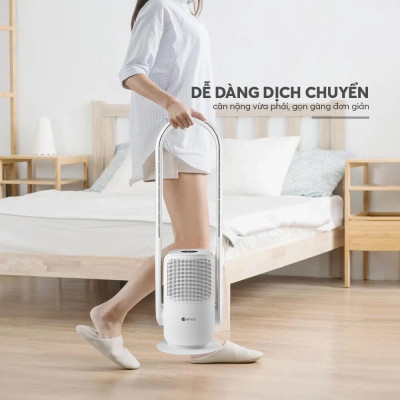 Quạt không cánh kết hợp lọc không khí Elmich BFE-3936 - Hàng Chính Hãng