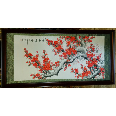 TRANH THỦY MẶC, MỘC LONG ĐÀO HOA