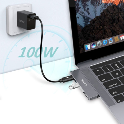 Hub chuyển Choetech HUB-M14 7in 2 dùng cho Macbook- Hàng chính hãng