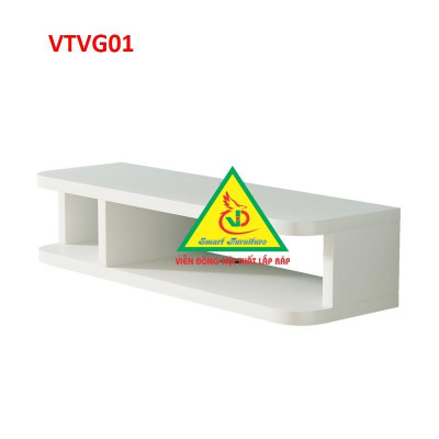 Kệ Ti Vi Treo Tường Trang Trí VTVG01 - Nội Thất Lắp Ráp