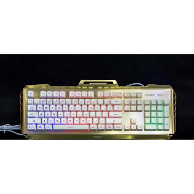 Bàn phím giả cơ Newmen GM100s Gold_white - Hàng chính hãng