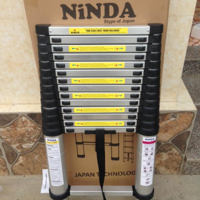 Thang nhôm rút gọn NINDA ND50 cao 5m