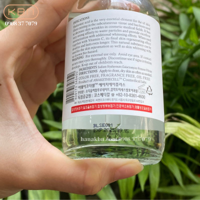 [KHUYẾN MÃI] Serum HA Plus Dưỡng Ẩm Căng Bóng Giảm Nếp Nhăn Hyaluronic Acid AWAKETHECELL 100ml