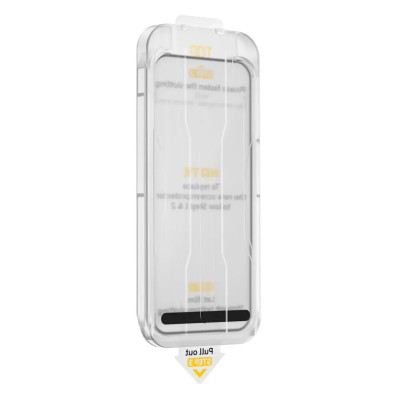 Kính cường lực khung tự dán cho iPhone 15 / 15 Plus / 15 Pro / 15 Pro Max hiệu WIWU SQ-008 Easy install - Viền siêu mỏng 0.33mm, chống mẻ cạnh, Phủ nano siêu mượt - Hàng nhập khẩu
