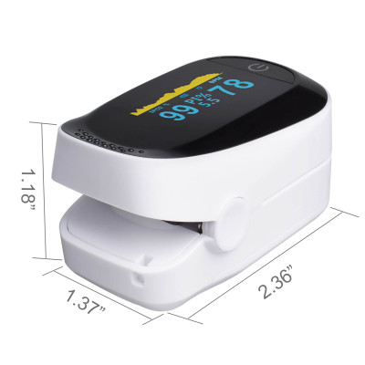 Máy Đo Nồng Độ Oxy Trong Máu và Nhịp Tim Dạng Kẹp Ngón Tay KINGTECH PULSE SPO2 - Hàng Chuẩn