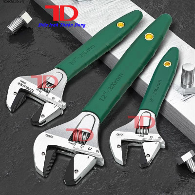 Mỏ lết lắc tự động từ 8 inch 10 inch và 12 inch, Điện lạnh Thuận Dung