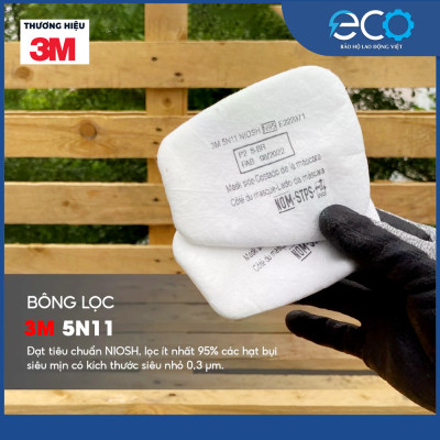 Combo (7 món) mặt nạ phòng độc 3M 7501, 7502 kết hợp phin lọc 3M 6001, tấm lọc bụi 5N11 cùng nắp giữ 501 chính hãng, phun thuốc, phun sơn, lọc bụi mịn, vi rút