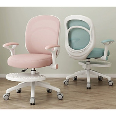 Ghế học sinh chống gù đa năng Juno sofa nâng hạ chiều cao tay gạt CT GV29 có khóa bánh trọng lực, xoay 360 độ