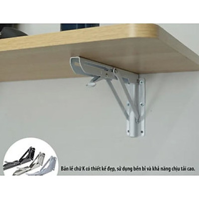 Combo Kệ Sách Và Bàn Làm Việc Gấp Gọn Treo Tường, Màu Vân Gỗ Juno Sofa CTBST20 KT 120 x 82 x 20cm