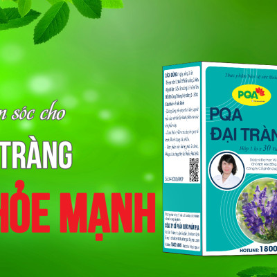 PQA Đại Tràng lọ 30 viên nang là dược phẩm thảo dược dùng cho người bị viêm đại tràng hỗ trợ  ngăn ngừa các triệu chứng của viêm đại tràng cấp và mạn tính, rối loạn tiêu hóa.