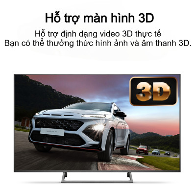 Cáp chuyển DisplayPort (DP) sang HDMI 4K@60Hz Choetech XDH01 - Hàng chính hãng