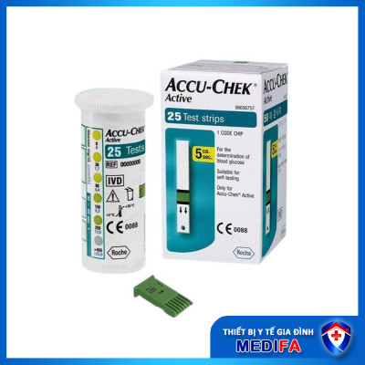 Que Thử Đường Huyết Accu-chek Active 25