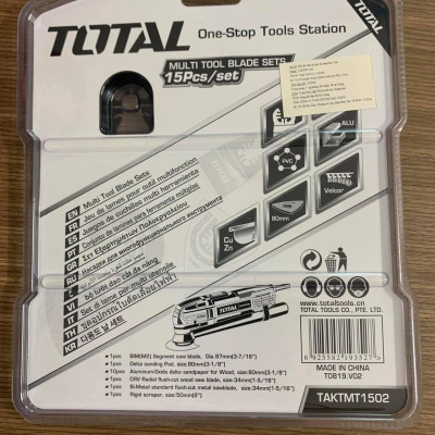 BỘ LƯỠI MÁY CẮT RUNG ĐA NĂNG TOTAL TAKTMT1502 - HÀNG CHÍNH HÃNG