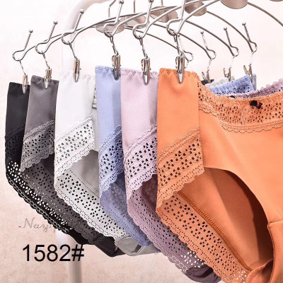 COMBO 5 QUẦN THUN LƯNG CAO PHỐI REN CÓ NƠ 1582